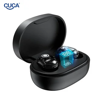 CUCA M13B TWS Wireless bluetooth 5.0 Earphone LED Display Smart Touch Control Auto Pairing Earbuds HiFi Stereo Headset with Mic
CUCA M13B TWS Wireless bluetooth 5.0 Earphone LED Display Smart Touch Control Auto Pairing Earbuds HiFi Stereo Headset with Mic