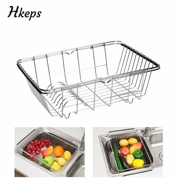 Multifunctional Stainless Steel Sink Draining Racks Holder Retractable Dish Drainer Rack Vegetables Basket Kitchen Storage Boxes
Multifunctional Stainless Steel Sink Draining Racks Holder Retractable Dish Drainer Rack Vegetables Basket Kitchen Storage Boxes