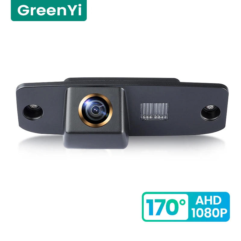 

GreenYi 170 ° HD 1080P Автомобильная камера заднего вида для Hyundai Elantra Sonata Accent Tucson Terracan Kia Carens Opirus Sorento Night Vision Reverse Reversing 4 Pin Автостоянка AHD