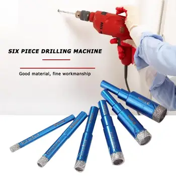 6pcs Diamond Coated Drill Accessories Bits Hole Saw Glass Granite Cutter Opener with Sufficient Durability and Ruggednes
6pcs Diamond Coated Drill Accessories Bits Hole Saw Glass Granite Cutter Opener with Sufficient Durability and Ruggednes