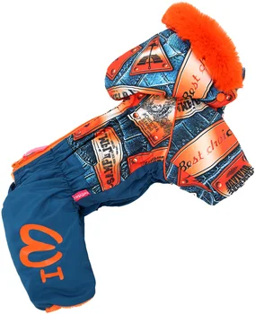 FOR MY DOGS FOR MY DOGS overalls for dogs blue / orange for FW685-2019 M boys
FOR MY DOGS FOR MY DOGS overalls for dogs blue / orange for FW685-2019 M boys