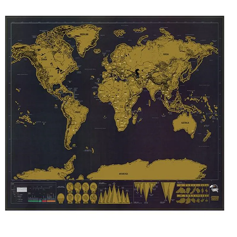 Luxury erasing world travel map scraping world map travel scraping map 82.5x59.4cm room home office decorative wall stickers
Luxury erasing world travel map scraping world map travel scraping map 82.5x59.4cm room home office decorative wall stickers
