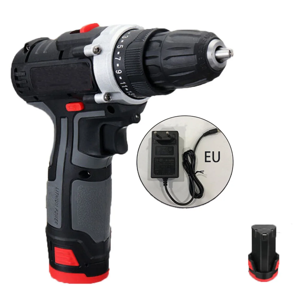 US/UK/AU/EU Plug Type 12V Cordless Brushless Impact Drill Kit Driver 25-28Nm LED With Li-ion Battery
US/UK/AU/EU Plug Type 12V Cordless Brushless Impact Drill Kit Driver 25-28Nm LED With Li-ion Battery
