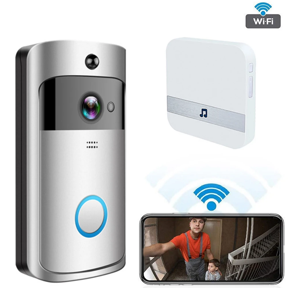 2020 Smart Doorbell Camera Wifi Wireless Call Intercom Video-Eye for Apartments Door Bell Ring for Phone Home Security Cameras
2020 Smart Doorbell Camera Wifi Wireless Call Intercom Video-Eye for Apartments Door Bell Ring for Phone Home Security Cameras