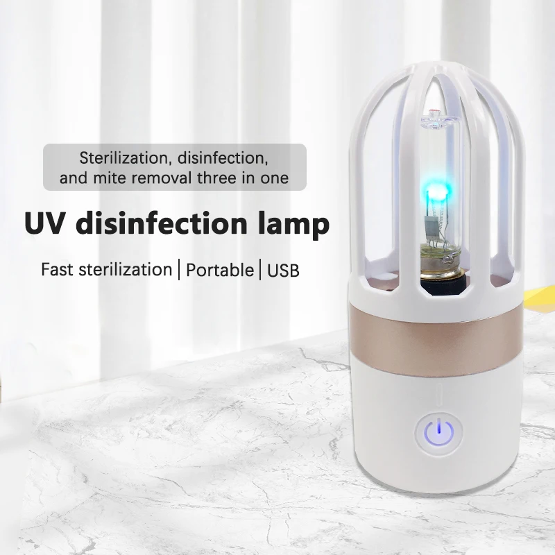 UVC Sterilization Germicidal Lamp Uvc and Ozone Portable Ultraviolet Light Desinfection Light Bulb Mini USB Rechargeable Mask
UVC Sterilization Germicidal Lamp Uvc and Ozone Portable Ultraviolet Light Desinfection Light Bulb Mini USB Rechargeable Mask