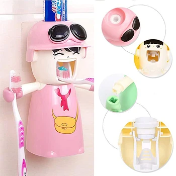 Kids Toothbrush Holders with Cup Cute Hands Free Toothpaste Dispensers Children Automatic Cartoon Toothpaste Squeezer case
Kids Toothbrush Holders with Cup Cute Hands Free Toothpaste Dispensers Children Automatic Cartoon Toothpaste Squeezer case