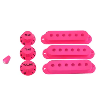 52mm Protector Single Coil Replacement Pickguard Pickup Cover Set Volume Tone Practical Arm Tip Knobs Switch Guitar Accessories
52mm Protector Single Coil Replacement Pickguard Pickup Cover Set Volume Tone Practical Arm Tip Knobs Switch Guitar Accessories