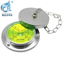 Metal circular spirit level with protective hole bubble high precision spirit level
Metal circular spirit level with protective hole bubble high precision spirit level