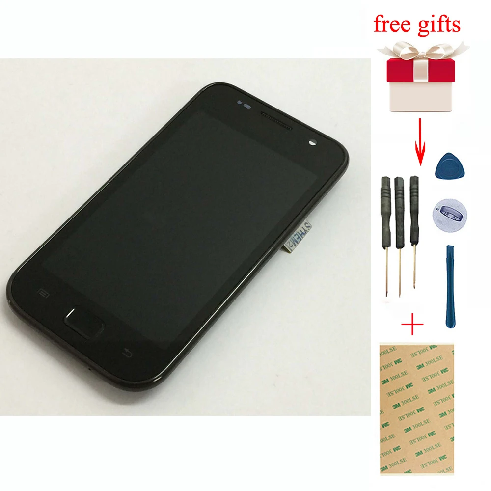 100% Test for Samsung Galaxy GT-i9003 i9003 Touch Screen Digitizer Glass + LCD Display Panel Monitor Assembly with frame bezel
100% Test for Samsung Galaxy GT-i9003 i9003 Touch Screen Digitizer Glass + LCD Display Panel Monitor Assembly with frame bezel