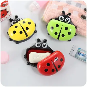 1PC Cute Cartoon Ladybug Soap Holder Travel Soap Storage Dish With Bathroom Organizer Case Drain Rack Box Bathroom Accessories
1PC Cute Cartoon Ladybug Soap Holder Travel Soap Storage Dish With Bathroom Organizer Case Drain Rack Box Bathroom Accessories