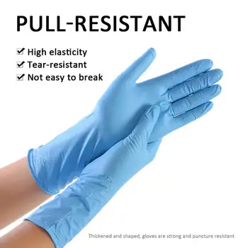 Disposable Latex Gloves Household Cleaning Products Blue Non-Slip Acid and Alkali Laboratory Rubber Latex Gloves
Disposable Latex Gloves Household Cleaning Products Blue Non-Slip Acid and Alkali Laboratory Rubber Latex Gloves