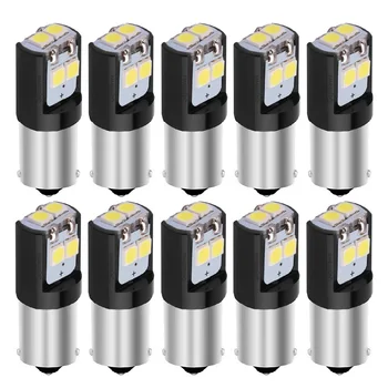 10PCS New T11 BA9S 233 T4W Super Bright 3030 Led Car Interior Reading Dome Lamp Auto Parking Turn Side Bulb License Plate Light
10PCS New T11 BA9S 233 T4W Super Bright 3030 Led Car Interior Reading Dome Lamp Auto Parking Turn Side Bulb License Plate Light