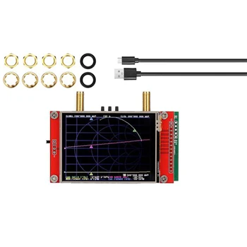 for NanoVNA V2 3G Vector Network Analyzer Tester Antenna Analyzer Shortwave S-A-A-2 HF VHF UHF Cable Tracker
for NanoVNA V2 3G Vector Network Analyzer Tester Antenna Analyzer Shortwave S-A-A-2 HF VHF UHF Cable Tracker