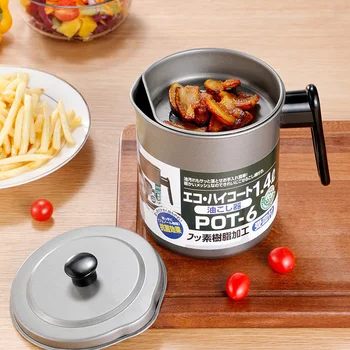 1.7L Cooking Oil Storage Can Dispenser Container with Stainless Steel Filter Oil Pot Bottles Strainer Kitchen Restaurant Tools
1.7L Cooking Oil Storage Can Dispenser Container with Stainless Steel Filter Oil Pot Bottles Strainer Kitchen Restaurant Tools