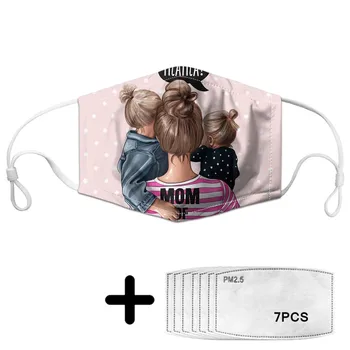 Super Mom Pattern Women Mask with 7Pcs/lot Filter Reusable Washable Unisex Face Masks PM2.5 Polyester Mouth Face Nose Mask Cover
Super Mom Pattern Women Mask with 7Pcs/lot Filter Reusable Washable Unisex Face Masks PM2.5 Polyester Mouth Face Nose Mask Cover