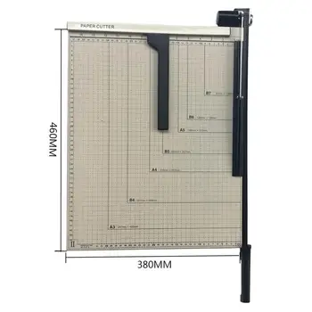 18" Metal Base Paper Cutter Trimmer Scrap Booking Desktop Sheet A3 Card Photo Guillotine for Business School
18" Metal Base Paper Cutter Trimmer Scrap Booking Desktop Sheet A3 Card Photo Guillotine for Business School