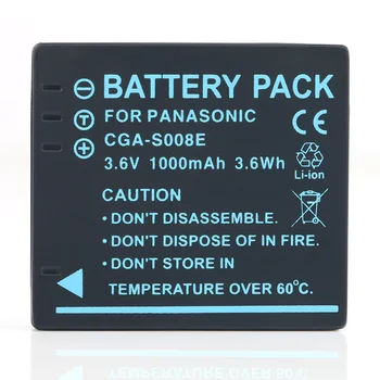 LANFULANG CGA-S008 DMW-BCE10 Battery for Panasonic DMC-FS3 DMC-FS5 DMC-FS20 DMC-FX30 DMC-FX33 DMC-FX35 DMC-FX36
LANFULANG CGA-S008 DMW-BCE10 Battery for Panasonic DMC-FS3 DMC-FS5 DMC-FS20 DMC-FX30 DMC-FX33 DMC-FX35 DMC-FX36