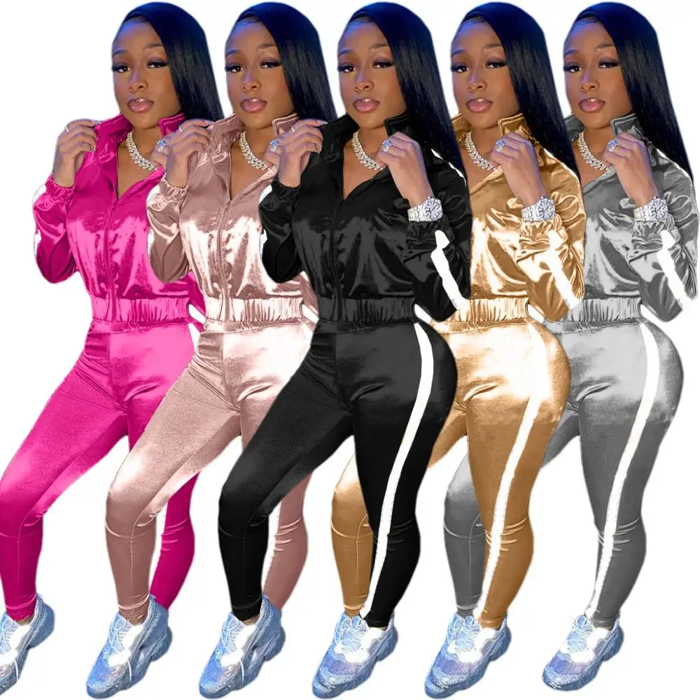 Active Sweatsuit Fall Winter New Women's Set Zipper Sweat Shirts Tops and SweatPants Suits Tracksuit 2 Piece Set Sporty Outfits
Active Sweatsuit Fall Winter New Women's Set Zipper Sweat Shirts Tops and SweatPants Suits Tracksuit 2 Piece Set Sporty Outfits