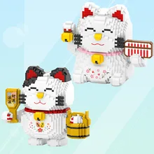 2103pcs + Lucky Cat Mini Particle Building Blocks Cartoon Animal Lucky Cat Model Assembled Building Block Toy Children's Gift
2103pcs + Lucky Cat Mini Particle Building Blocks Cartoon Animal Lucky Cat Model Assembled Building Block Toy Children's Gift