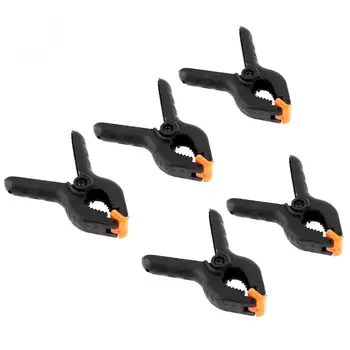 5pcs 4Inch Multifunction Black Plastic Nylon Fixed Clip DIY Tools with A-type Spring Clamps and 50mm Maximum Opening Woodworking
5pcs 4Inch Multifunction Black Plastic Nylon Fixed Clip DIY Tools with A-type Spring Clamps and 50mm Maximum Opening Woodworking