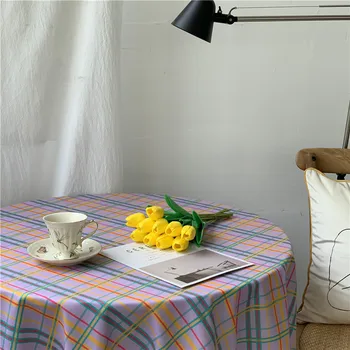 Table Cloth Kitchen Table Rectangular Tablecloth Korean Romantic Purple Checkered Tablecloth Kitchen Outdoor Picnic Lawn Mat
Table Cloth Kitchen Table Rectangular Tablecloth Korean Romantic Purple Checkered Tablecloth Kitchen Outdoor Picnic Lawn Mat