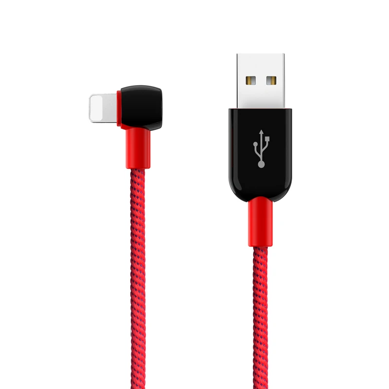 Strength Dual 90 degree Bend USB Cable Baseus 3A LED point fast charger Light wire cord for iPhone XS max XR X 8 7 6 6s Plus 11
Strength Dual 90 degree Bend USB Cable Baseus 3A LED point fast charger Light wire cord for iPhone XS max XR X 8 7 6 6s Plus 11