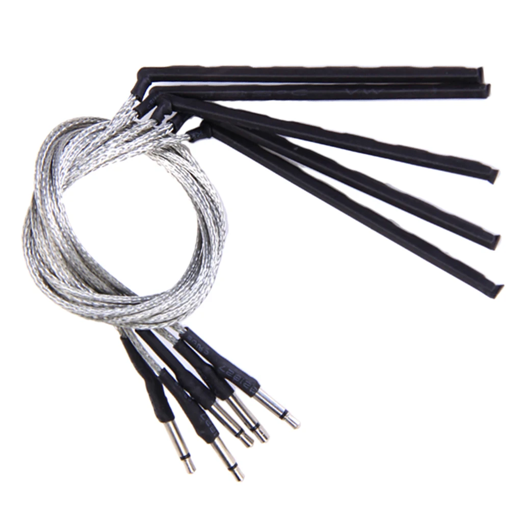 5pcs Piezo Cable Under Saddle Rod Pickup Pick Up 13'' Lead For Acoustic Guitar
5pcs Piezo Cable Under Saddle Rod Pickup Pick Up 13'' Lead For Acoustic Guitar
