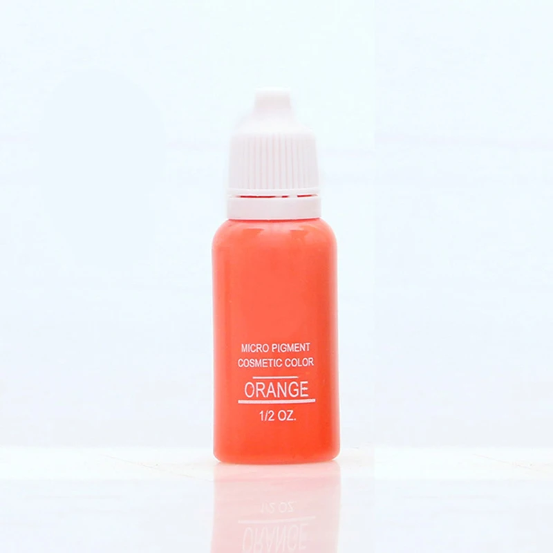 1 Pcs Tattoo Ink Set Permanent Makeup Micropigment 15ml 1/2OZ Cosmetic Paint For 3d Lips Orange Color Tinta
1 Pcs Tattoo Ink Set Permanent Makeup Micropigment 15ml 1/2OZ Cosmetic Paint For 3d Lips Orange Color Tinta