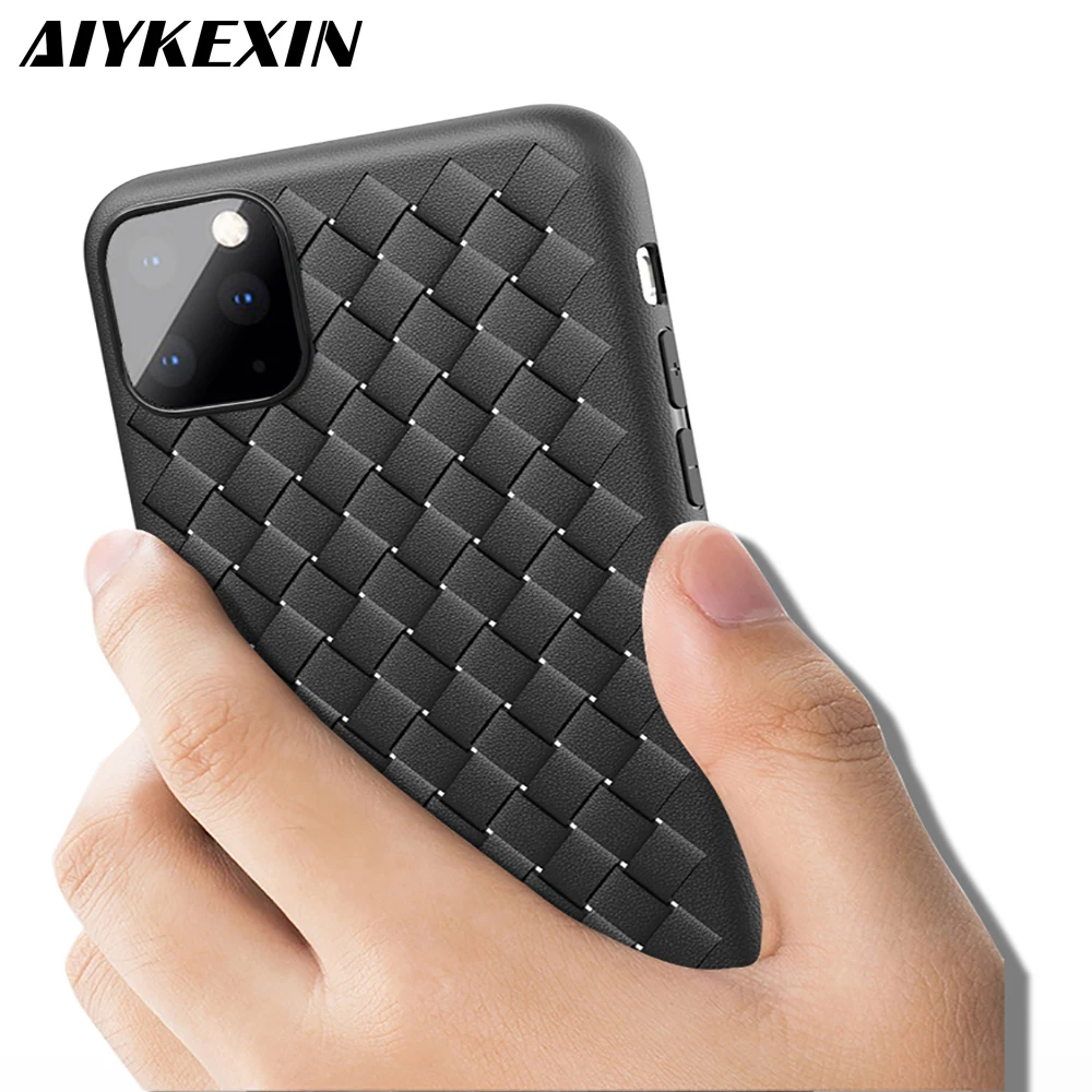 Breathable Mesh Case For iPhone 11 Pro Max XS 6 6S 7 8 Plus X XR Leather TPU Weaving BV Grid Cover Phone Silicone Funda Shell
Breathable Mesh Case For iPhone 11 Pro Max XS 6 6S 7 8 Plus X XR Leather TPU Weaving BV Grid Cover Phone Silicone Funda Shell