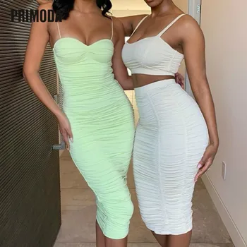 Strapless Short Crop Tops Midi Long Skirts 2 Pieces Set Elastic Waist Formal Outfits 2020 Sexy Suits Women's Sets Party PR1635G
Strapless Short Crop Tops Midi Long Skirts 2 Pieces Set Elastic Waist Formal Outfits 2020 Sexy Suits Women's Sets Party PR1635G