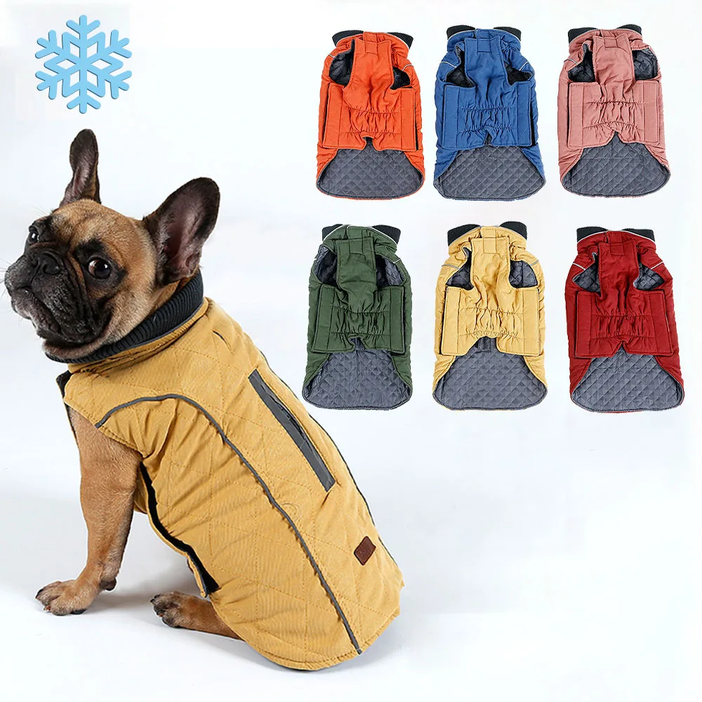 Warm Pet Dog Clothes for Small Medium Large Dogs Vest Cold Weather Dog Coats Retro Cozy Winter Dog Pet Vest Pet Outfit Clothes
Warm Pet Dog Clothes for Small Medium Large Dogs Vest Cold Weather Dog Coats Retro Cozy Winter Dog Pet Vest Pet Outfit Clothes