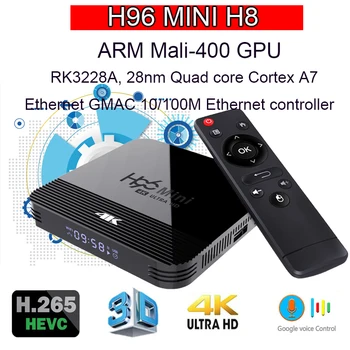 Android 10 H96 Mini H8 TV Box 2GB 16GB RK3328A 4K BT Wifi Google Store YouTube Netflix H96 Mini Android TV box for iptv m3u h96
Android 10 H96 Mini H8 TV Box 2GB 16GB RK3328A 4K BT Wifi Google Store YouTube Netflix H96 Mini Android TV box for iptv m3u h96