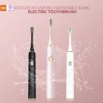 

Xiaomi Toothbrush Soocare X3U X3 Soocas Upgraded Electric Sonic vibration Waterproof Lightning fast charging 2020 version