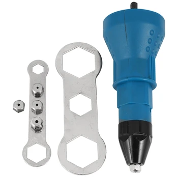 Electric Rivet Nut Machine Riveting Tool Cordless Riveting Drill Adaptor Insert Nut Tool Riveting Drill Adapter 2.4Mm-4.8Mm
Electric Rivet Nut Machine Riveting Tool Cordless Riveting Drill Adaptor Insert Nut Tool Riveting Drill Adapter 2.4Mm-4.8Mm