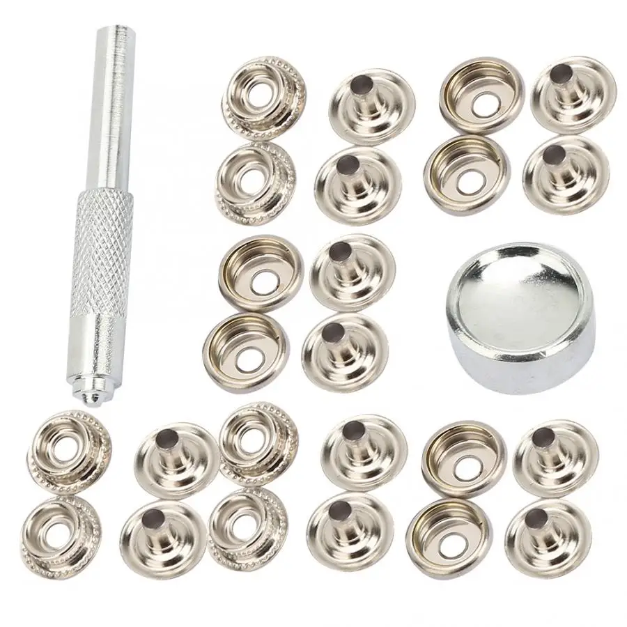 Silver Carbon Steel Snap Button Set Installation Tools Clothes Accessory Fasteners Installation Buckle Metal Snap Button Pliers
Silver Carbon Steel Snap Button Set Installation Tools Clothes Accessory Fasteners Installation Buckle Metal Snap Button Pliers