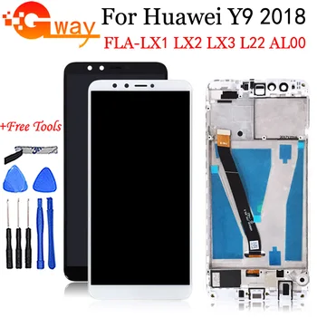 FSTGWAY For Huawei Y9 2018 FLA-AL00 FLA-LA10 LCD Display +Touch Screen with Frame Digitizer Assembly Replacement With Frame
FSTGWAY For Huawei Y9 2018 FLA-AL00 FLA-LA10 LCD Display +Touch Screen with Frame Digitizer Assembly Replacement With Frame