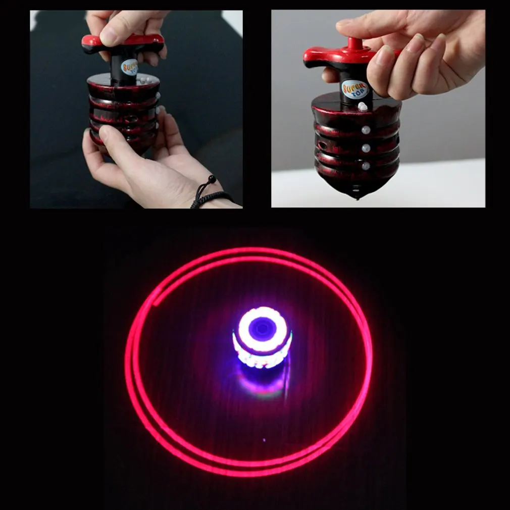 Seven LED Lights Wooden Laser Spinner Fidget Peg Top Hand Spinner Flashing Light Up Children Spinning Desktop Toys
Seven LED Lights Wooden Laser Spinner Fidget Peg Top Hand Spinner Flashing Light Up Children Spinning Desktop Toys