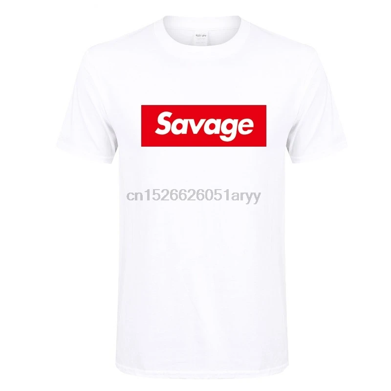 High Quality new suprem Mens t shirts Savage Funny T Shirt Savage Mode Slaughter Gang ATL 100% Cotton short sleeved t-shirt
High Quality new suprem Mens t shirts Savage Funny T Shirt Savage Mode Slaughter Gang ATL 100% Cotton short sleeved t-shirt