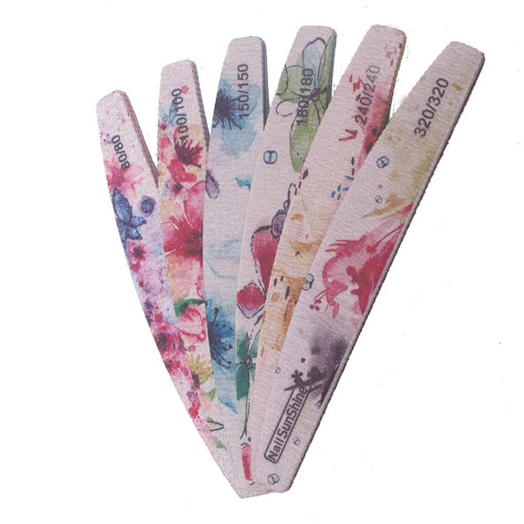 Nail File Flower Printed Nail buffer Block Colorful Manicure Polisher 80/100/150/180/240/320 Washable File Manicure Tool
Nail File Flower Printed Nail buffer Block Colorful Manicure Polisher 80/100/150/180/240/320 Washable File Manicure Tool
