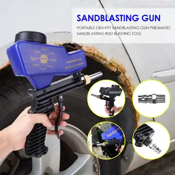 150psi Portable Gravity Sandblasting Guns Pneumatic Sandblasting Set Rust Blasting Device Small Sand Blasting Machine
150psi Portable Gravity Sandblasting Guns Pneumatic Sandblasting Set Rust Blasting Device Small Sand Blasting Machine