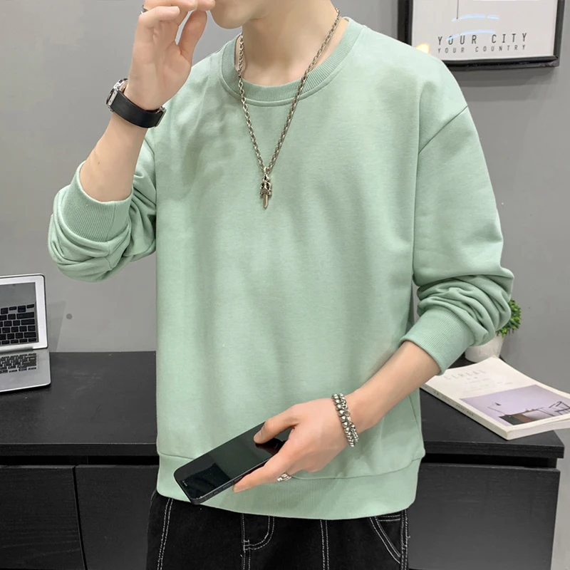O Neck Hoodie Men Streetwear Harajuku Sweatshirts Crew Neck Mens Solid Color Men Pullover Fashion Clothing Top
O Neck Hoodie Men Streetwear Harajuku Sweatshirts Crew Neck Mens Solid Color Men Pullover Fashion Clothing Top