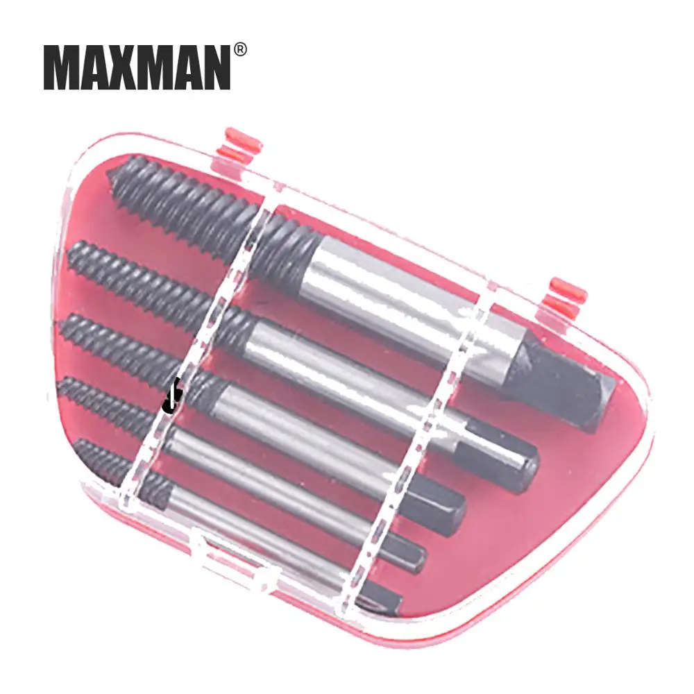 MAXMAN Broken Thread Screw Extractor Water Pipe Triangle Valve Tap Remover Tools Drilling Out Hole Saw Metal Tool Set
MAXMAN Broken Thread Screw Extractor Water Pipe Triangle Valve Tap Remover Tools Drilling Out Hole Saw Metal Tool Set