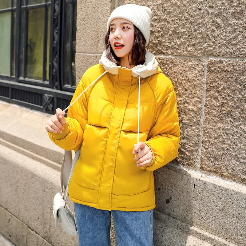 Cotton-padded Clothes Women's 2019 New Style Autumn And Winter Thick INS Candy-Colored down Coat Loose Casual Small Cotton-Padde
Cotton-padded Clothes Women's 2019 New Style Autumn And Winter Thick INS Candy-Colored down Coat Loose Casual Small Cotton-Padde