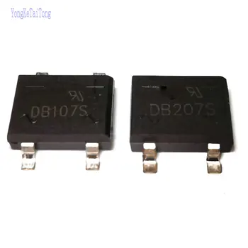 

10PCS SMD DB107 DB107S DB207 DB207S 1A 2A 1000V Single Phases Diode Rectifier Bridge SOP4