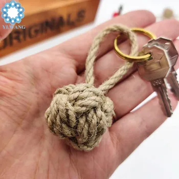 Handmade Jute Twine Key Chain Vintage Key Ring Natural Pendant Knit Braid Ball with Solid brass Split ring Free shipping
Handmade Jute Twine Key Chain Vintage Key Ring Natural Pendant Knit Braid Ball with Solid brass Split ring Free shipping