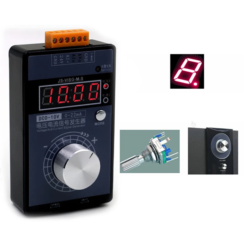 Digital 4-20mA 0-5V/0-10V Voltage Signal Generator 0-20mA Current Transmitter Professional Electronic Measuring Instruments^1
Digital 4-20mA 0-5V/0-10V Voltage Signal Generator 0-20mA Current Transmitter Professional Electronic Measuring Instruments^1
