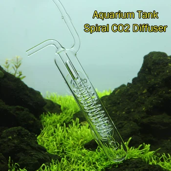 1PC Aquarium Tank CO2 Diffuser Bubble Counter Spiral Glass Atomizer Regulator for Planted Tank with Suction Cup CO2 Equipments
1PC Aquarium Tank CO2 Diffuser Bubble Counter Spiral Glass Atomizer Regulator for Planted Tank with Suction Cup CO2 Equipments
