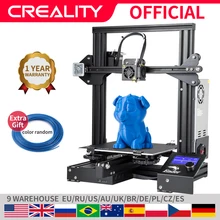 CRÉALITÉ 3D Imprimante Ender-3/Ender-3X Amélioré Trempé Verre En Option, v-fente pour Reprendre le Pouvoir Échec Impression DIY KIT Foyer(China)