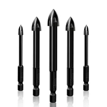 4/5/6/8/12 Mm Cross Hex Triangle Drill Bit Glass Ceramic Plastic Wood Multifunctional Carbide Bits Woodworking Power Tools Parts
4/5/6/8/12 Mm Cross Hex Triangle Drill Bit Glass Ceramic Plastic Wood Multifunctional Carbide Bits Woodworking Power Tools Parts