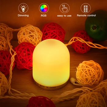 LED Bedside Table Lamps Button with Remote Control Dual Use USB Charging RGB Colorful Night Light With Hook for Bedrooms Office
LED Bedside Table Lamps Button with Remote Control Dual Use USB Charging RGB Colorful Night Light With Hook for Bedrooms Office